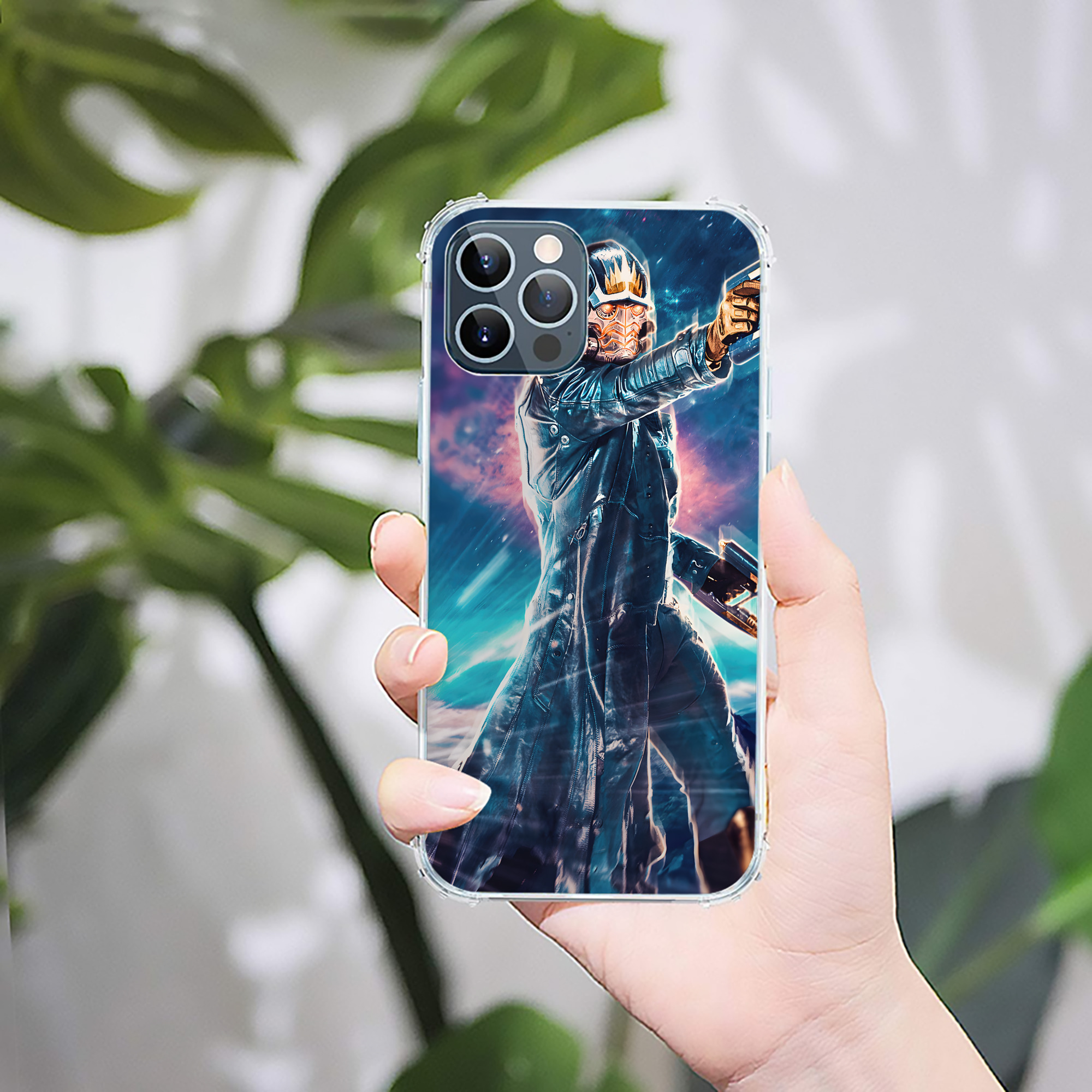 （画像用） アベンジャーズ The Avengers 【iPhone 12シリーズ対応】透明スマホケース（クリアソフトケース）